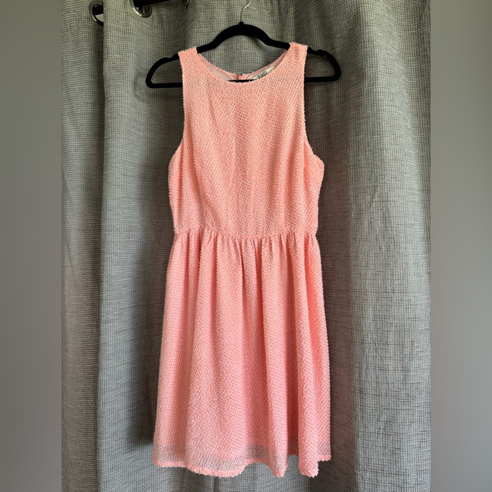 Pink Textured Dress by BB Dakota